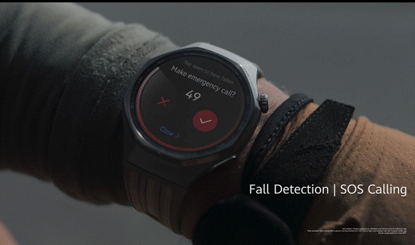 Pantalla del teléfono mostrando la app de salud conectada al HUAWEI WATCH GT 6, con opciones para medir sueño, estrés y ritmo cardíaco.