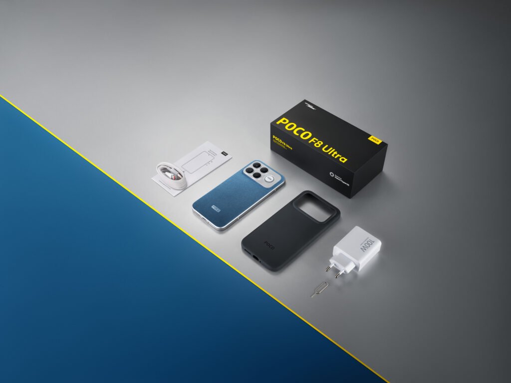 Smartphone POCO F8 Ultra diseño premium