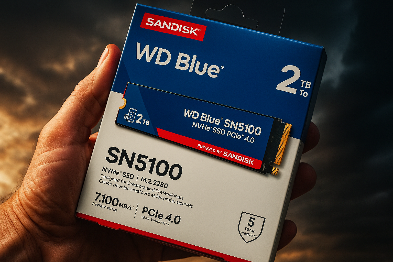 WD Blue SN5100 NVMe, la gran apuesta por los usuarios productivos (y en general)
