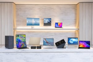 Gama de laptops ASUS Copilot+ PC presentadas en CES 2026 con Zenbook, ProArt y Vivobook
