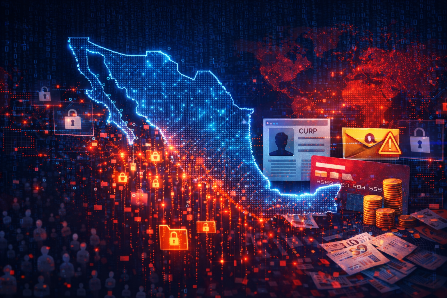 Más de 100 millones de mexicanos pudieron quedar expuestos en filtraciones de datos