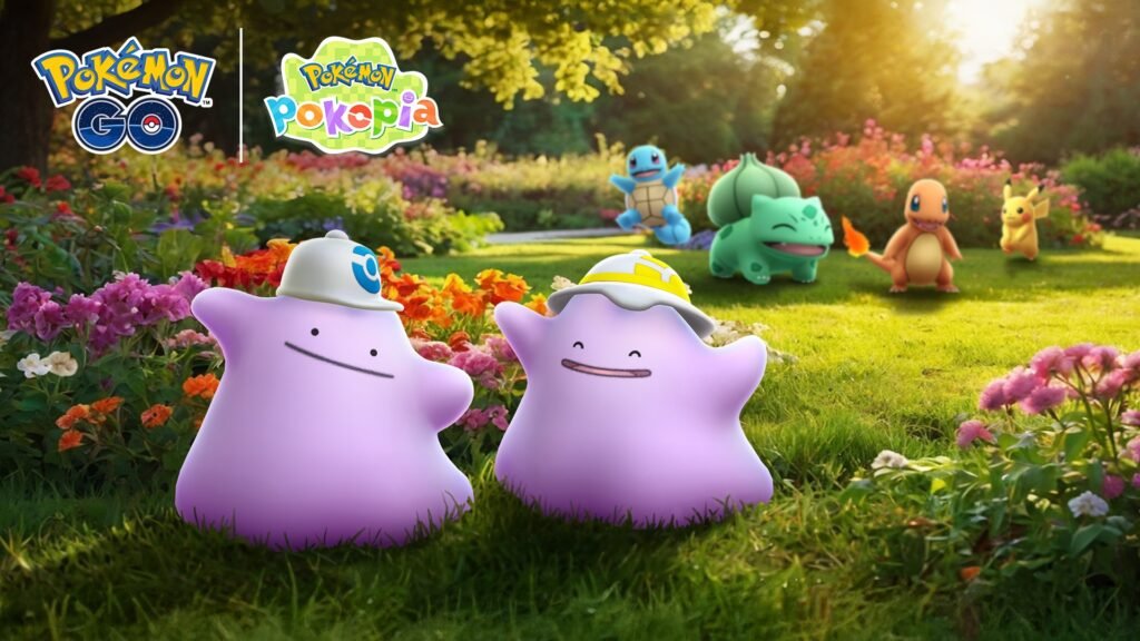 Ditto con gorro en evento Pokémon GO