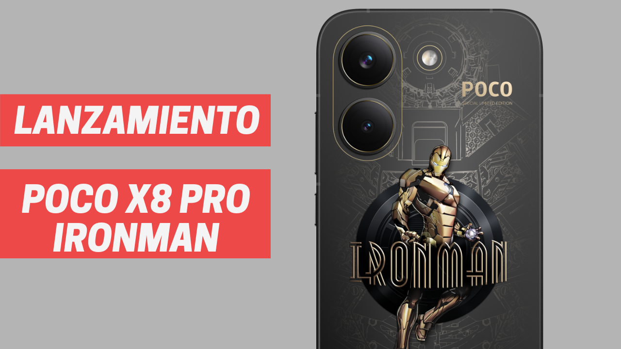 POCO X8 Pro llega a México: 5 claves del nuevo flagship killer con potencia extrema y versión Iron Man