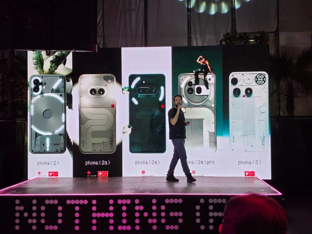 Cámara periscópica Nothing Phone 4a Pro zoom 140x