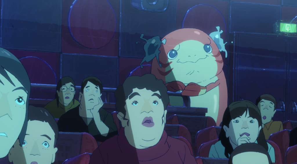 anime romantico estilo visual surrealista animacion