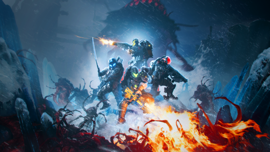 shooter cooperativo darkswarm enjambre alien ataque