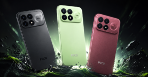 Poco F9 Pro y Poco F9 Ultra en escenario inspirado en gaming