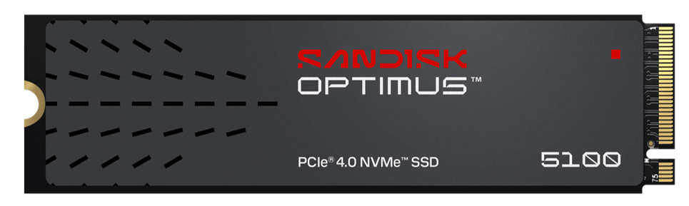 Sandisk Optimus 5100 SSD PCIe 4.0 NVMe
